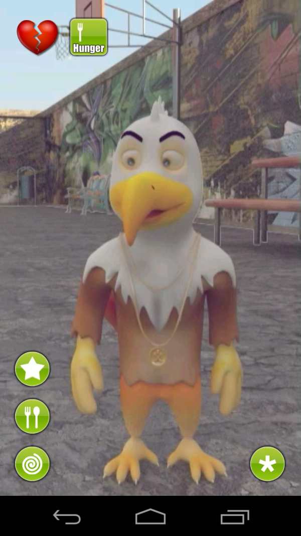 Talking Eagle Game screenshot 1