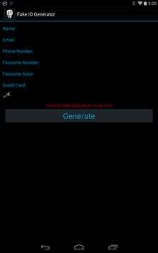 Fake ID Generator screenshot 1