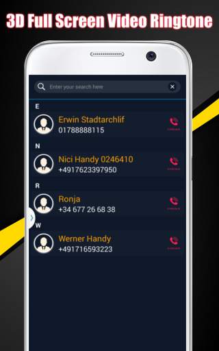 Video Ringtone : Video Caller ID for Incoming Call screenshot 6