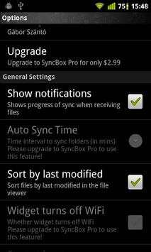 Wifi Dropbox Lite screenshot 4