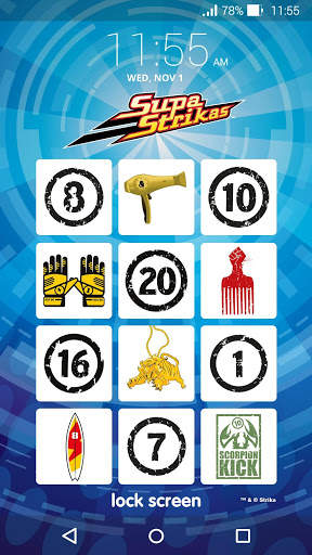 Supa Strikas Lock Screen screenshot 5