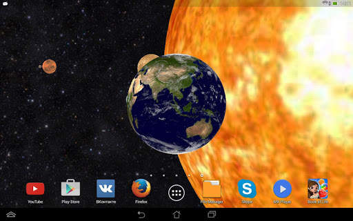 Solar System 3D Free Live Wallpaper screenshot 8