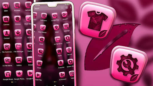 Girly Shadow Launcher Theme screenshot 2