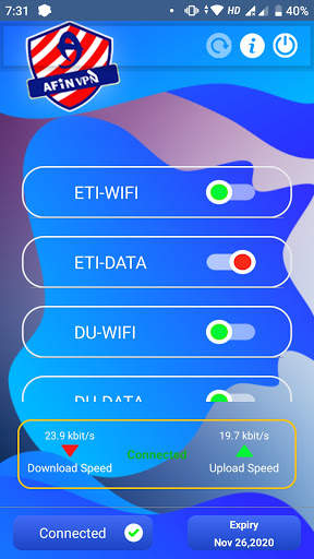 Afin VPN screenshot 4