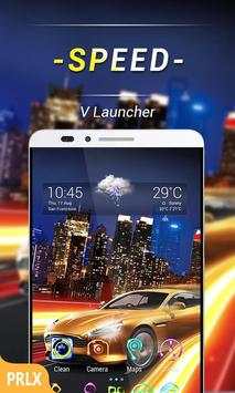 Speed Parallax V Launcher Theme screenshot 1