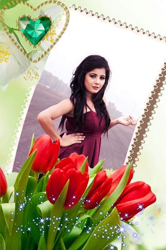 Lovely Flower Photo Frames 6 تصوير الشاشة