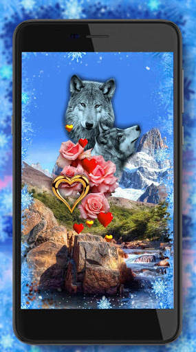 Love Wolf Live Wallpaper screenshot 3