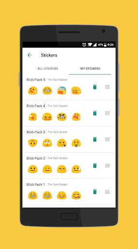 Blob is Back - Stickers For Chat - WAStickerApps screenshot 7