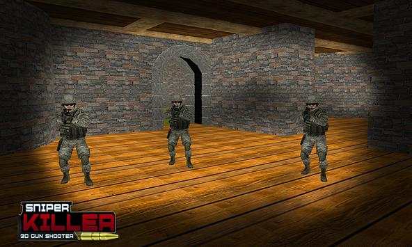 Sniper Killer 3d Gun Shooter screenshot 2