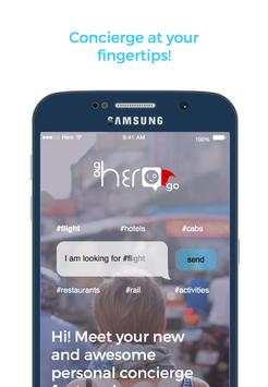 GoHero - CHAT TRAVEL ASSISTANT screenshot 1