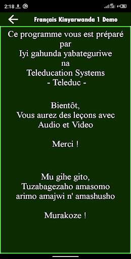 Français Kinyarwanda 1 (Demo) скриншот 8