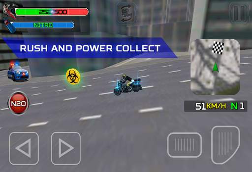Zombie City Police MotorCycle screenshot 3