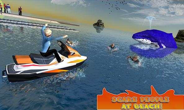 Blue Whale Swim Life Simulator – Deep Sea 3D Game screenshot 5