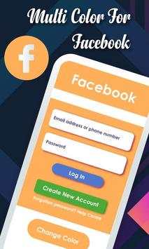 Multi Color For Facebook 2020 screenshot 1