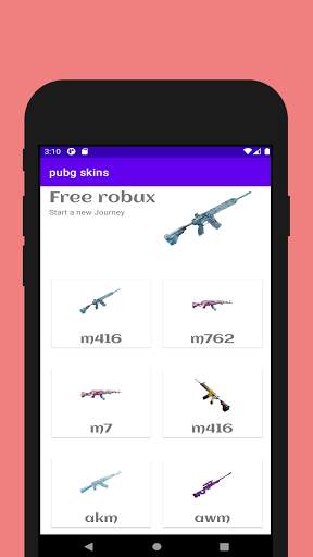 Free Skins : Daily Free Skins PUBG Weapon Skins screenshot 2