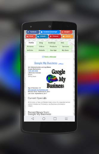 Google My Business screenshot 6