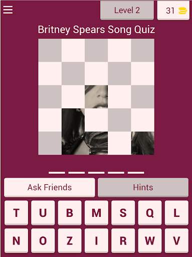 Britney Spears Song Quiz screenshot 14