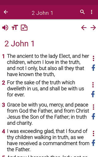 Catholic Bible app screenshot 14