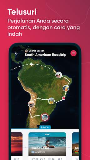 Polarsteps - Travel Tracker screenshot 1