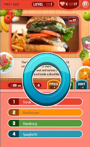 World Food Quiz Contest: Festival & Delicious Game screenshot 4