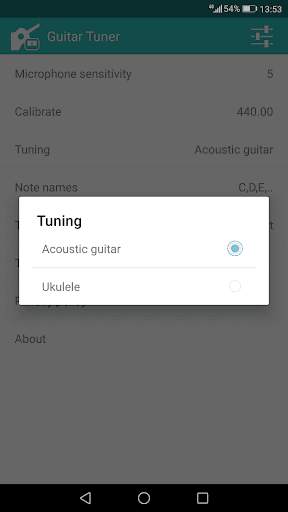 Guitar Tuner screenshot 4