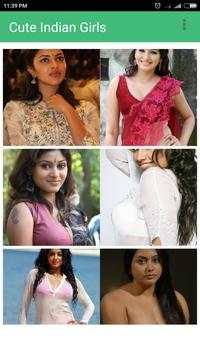 Indian Cute Girls Wallpapers 1 تصوير الشاشة