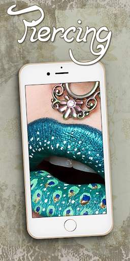 Piercing Camera - Fake piercings screenshot 2
