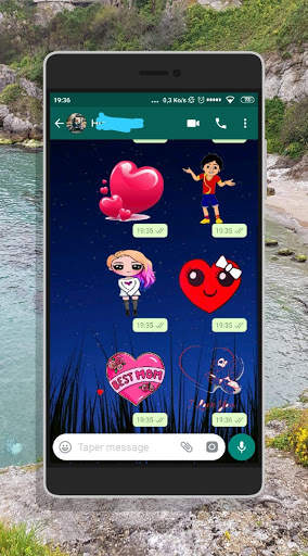 WAStickerApp-boys and girls Stickers for Whatsapp screenshot 2