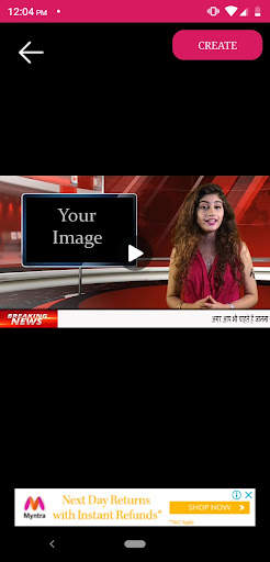 Breaking News Video Maker screenshot 1