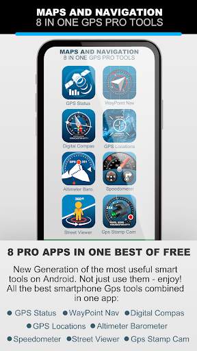 MAPS AND NAVIGATION 8 IN ONE GPS PRO TOOLS screenshot 1