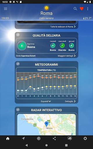 Meteo: previsioni meteo by iLMeteo screenshot 10