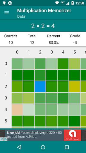 Multiplication Memorizer screenshot 7