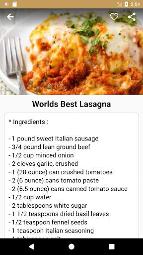 HomeCook ~ Offline Recipes screenshot 3