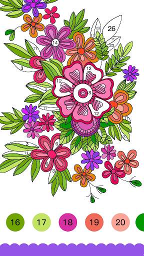 Paint fun - Paint Color by Number & Coloring Game screenshot 3