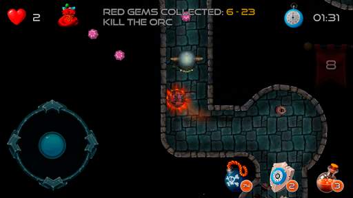 Fantasy maze rolling ball screenshot 3
