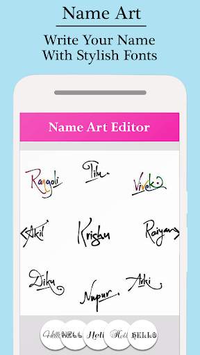 Name Art: Grid, GIF &  Collage screenshot 1