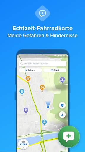 Bikemap - Deine Fahrradkarte & GPS Navigation screenshot 8