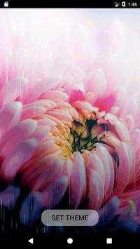 Animated Flower Theme Live Wallpaper screenshot 5