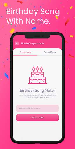 Birthday Song with Name 4 تصوير الشاشة