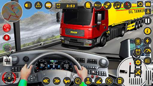 Oil Tanker Truck Driving Games screenshot 7