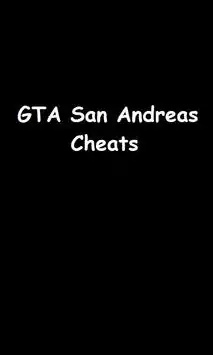 Cheats Gta San Andreas screenshot 3