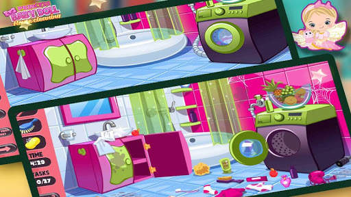 Princess baby Doll House Cleaning screenshot 10