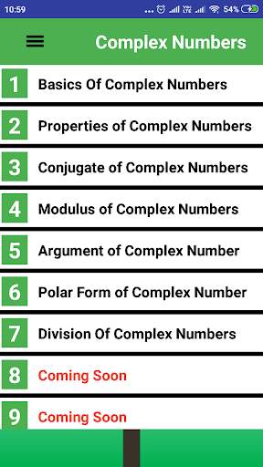 Complex Numbers (Basic Concepts Booster) скриншот 3
