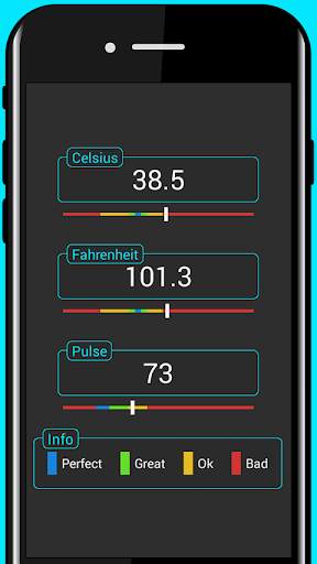Body Temperature Interval : Fever Thermometer скриншот 4