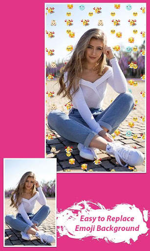 Emoji background changer – emojis photo editor screenshot 4
