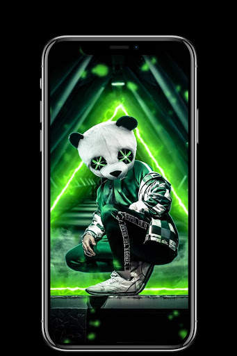 Neon Mask Wallpaper screenshot 5