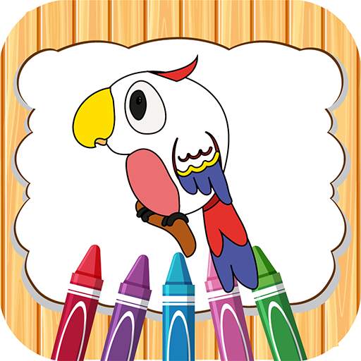 Birds Drawing and Coloring pag 1.0.1