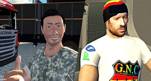 Skins Personagens World Truck Driving Simulator screenshot 2