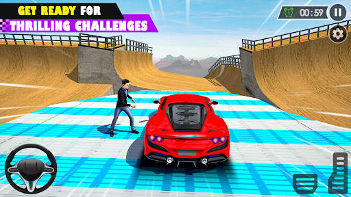 GT Car Stunts Car Racing Games screenshot 8