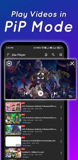 Media Player App - Zea Player screenshot 1